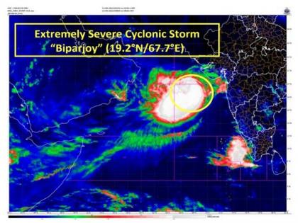 Cyclone Biparjoy: 'Storm surge' warning for some Gujarat districts during landfall | Cyclone Biparjoy: 'Storm surge' warning for some Gujarat districts during landfall