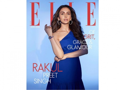 Rakul Preet Singh exudes elegance wearing M&S Fusion collection On digital issue of Elle | Rakul Preet Singh exudes elegance wearing M&S Fusion collection On digital issue of Elle