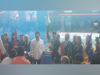 TN Sports Minister Udayanidhi Stalin inaugurates Squash World Cup in Chennai | TN Sports Minister Udayanidhi Stalin inaugurates Squash World Cup in Chennai