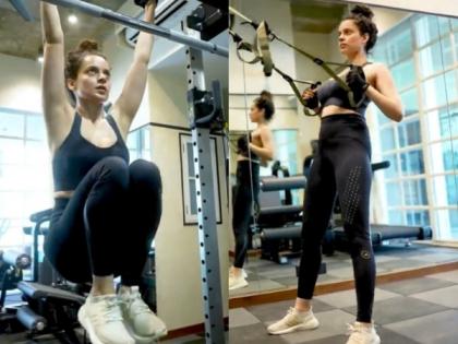 Kangana Ranaut begins prep for her next action film, shares workout video | Kangana Ranaut begins prep for her next action film, shares workout video