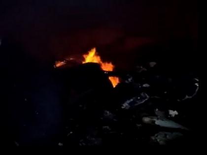 Delhi: Fire breaks out at godown in Ghevra village, dousing operation underway | Delhi: Fire breaks out at godown in Ghevra village, dousing operation underway Delhi: Fire breaks out at godown in Ghevra village, dousing operation underway | Delhi: Fire breaks out at godown in Ghevra village, dousing operation underway