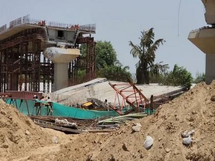 New Delhi: Crane operator dies after portion of under-construction flyover collapses | New Delhi: Crane operator dies after portion of under-construction flyover collapses