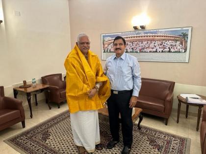 Former union minister YS Chowdary meets BL Santosh as BJP discusses political options in Andhra Pradesh | Former union minister YS Chowdary meets BL Santosh as BJP discusses political options in Andhra Pradesh