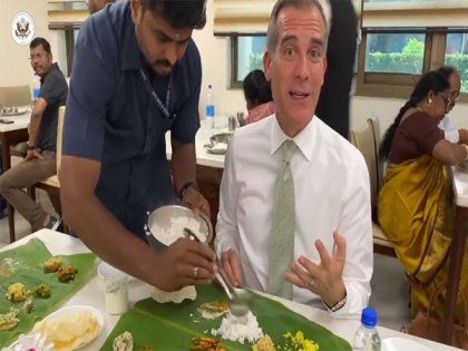 "Chennai, you have got my heart:" US Ambassador to India Garcetti on South Indian food | "Chennai, you have got my heart:" US Ambassador to India Garcetti on South Indian food