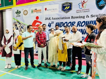 J-K: Exciting conclusion of 4th District Srinagar Indoor Rowing Championship 2023 | J-K: Exciting conclusion of 4th District Srinagar Indoor Rowing Championship 2023
