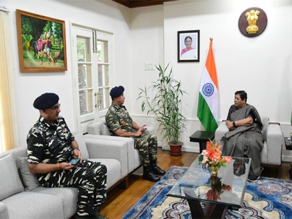 Amid tension, DG CRPF meets Manipur Governor; apprises her of 'situation' | Amid tension, DG CRPF meets Manipur Governor; apprises her of 'situation'