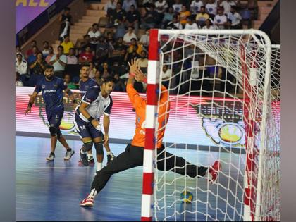 Premier Handball League: Rajasthan Patriots record stellar victory over Golden Eagles Uttar Pradesh | Premier Handball League: Rajasthan Patriots record stellar victory over Golden Eagles Uttar Pradesh