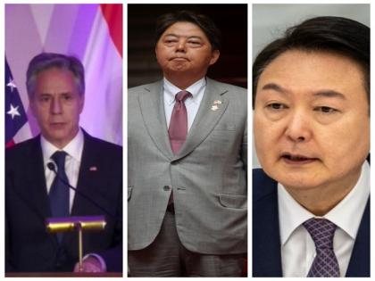 Blinken speaks to Japanese, S Korean counterparts ahead of China visit | Blinken speaks to Japanese, S Korean counterparts ahead of China visit