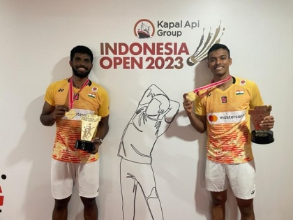 Anurag Thakur congratulates Satwiksairaj-Chirag for Indonesia Open title win | Anurag Thakur congratulates Satwiksairaj-Chirag for Indonesia Open title win