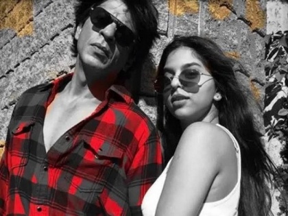 On Father's day, Shah Rukh Khan wishes Suhana for debut film 'The Archies' | On Father's day, Shah Rukh Khan wishes Suhana for debut film 'The Archies'