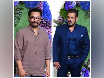 Salman Khan, Aamir Khan attend wedding reception of Karan Deol, Drisha Acharya | Salman Khan, Aamir Khan attend wedding reception of Karan Deol, Drisha Acharya