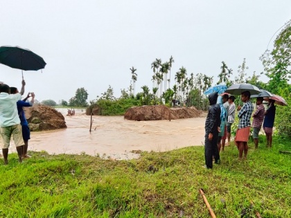 Assam: Amid incessant rain in state, Nagaon villagers worried about possible flood in village | Assam: Amid incessant rain in state, Nagaon villagers worried about possible flood in village
