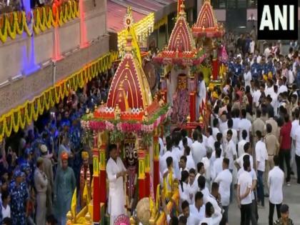 Gujarat: Rath Yatra to begin from Jagannath temple in Ahmedabad today | Gujarat: Rath Yatra to begin from Jagannath temple in Ahmedabad today