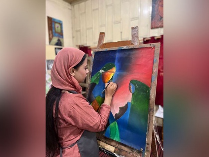 J-K: Meet Mir Andleeb who is illuminating Kashmir through art | J-K: Meet Mir Andleeb who is illuminating Kashmir through art