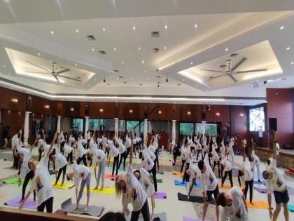 G20 delegates perform Yoga on 9th International Yoga Day at Raj Bhawan in Goa | G20 delegates perform Yoga on 9th International Yoga Day at Raj Bhawan in Goa G20 delegates perform Yoga on 9th International Yoga Day at Raj Bhawan in Goa | G20 delegates perform Yoga on 9th International Yoga Day at Raj Bhawan in Goa