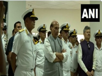 Rajnath Singh inaugurates integrated simulator complex 'Dhruv' at Southern Naval Command | Rajnath Singh inaugurates integrated simulator complex 'Dhruv' at Southern Naval Command