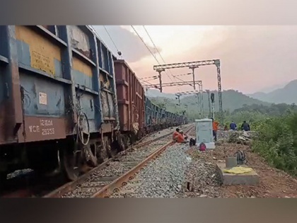Andhra Pradesh: Goods train derails in Vizianagaram, no injuries reported | Andhra Pradesh: Goods train derails in Vizianagaram, no injuries reported