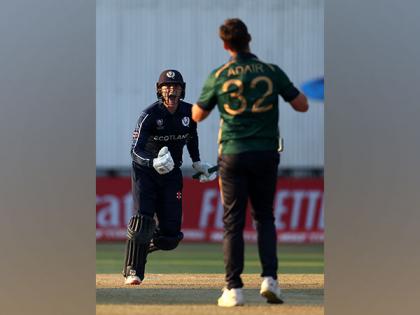 Hit winning runs is special, says Scotland's Michael Leask after winning 'Player of the Match' award against Ireland | Hit winning runs is special, says Scotland's Michael Leask after winning 'Player of the Match' award against Ireland