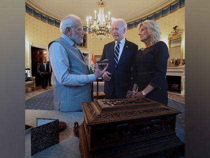 Vintage camera, antique book galley- US President Joe Biden presents PM Modi with gifts | Vintage camera, antique book galley- US President Joe Biden presents PM Modi with gifts