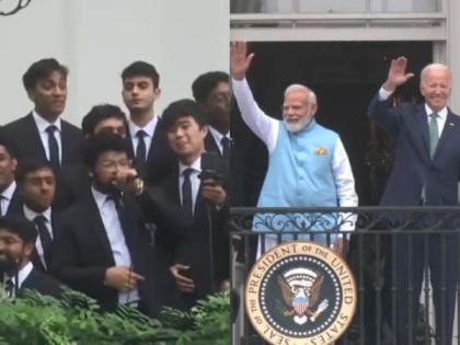 Penn Masala sings SRK's 'Chaiyya Chaiyya' at White House for PM Modi's welcome | Penn Masala sings SRK's 'Chaiyya Chaiyya' at White House for PM Modi's welcome