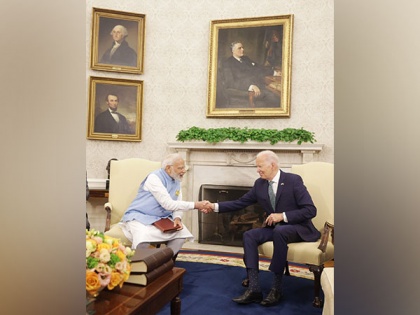 "Today, India and US are walking shoulder to shoulder in every area": PM Modi to President Joe Biden at Oval Office | "Today, India and US are walking shoulder to shoulder in every area": PM Modi to President Joe Biden at Oval Office