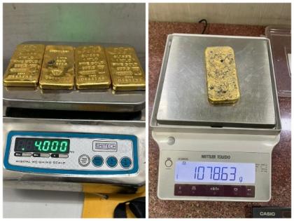 Five held at Delhi airport for smuggling over 5-kg gold into India | Five held at Delhi airport for smuggling over 5-kg gold into India