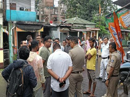 West Bengal: BJP office set on fire in Siliguri's Dabgram, party alleges planned incident | West Bengal: BJP office set on fire in Siliguri's Dabgram, party alleges planned incident