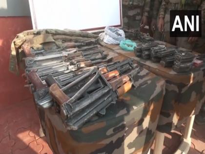J-K: Huge quantities of drugs, ammunition recovered from slain terrorists in Kupwara | J-K: Huge quantities of drugs, ammunition recovered from slain terrorists in Kupwara