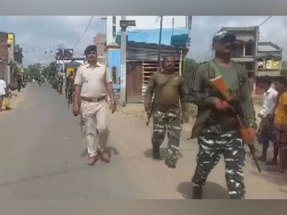 Bengal panchayat polls: Central forces start route march to instil confidence among voters in Bolpur | Bengal panchayat polls: Central forces start route march to instil confidence among voters in Bolpur