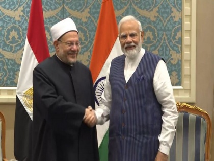 Egypt: PM Modi meets Grand Mufti of Egypt in Cairo | Egypt: PM Modi meets Grand Mufti of Egypt in Cairo