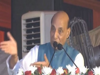 "Congress let go of Kartarpur Sahib during Partition in a hurry to gain power": Rajnath Singh | "Congress let go of Kartarpur Sahib during Partition in a hurry to gain power": Rajnath Singh