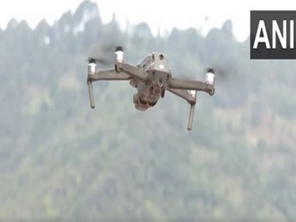 J-K: Drones being used for security surveillance ahead of Amarnath Yatra | J-K: Drones being used for security surveillance ahead of Amarnath Yatra
