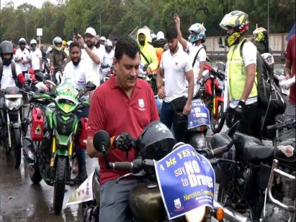 Delhi: Biker's rally, walkathon organised ahead of International Day Against Drug Abuse | Delhi: Biker's rally, walkathon organised ahead of International Day Against Drug Abuse