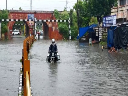 Uttarakhand: Parts of Haridwar waterlogged due to heavy rain | Uttarakhand: Parts of Haridwar waterlogged due to heavy rain