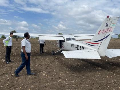 Karnataka: Redbird Flight Training Academy's trainee aircraft makes emergency landing due to technical issue | Karnataka: Redbird Flight Training Academy's trainee aircraft makes emergency landing due to technical issue