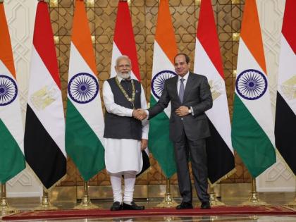 Egypt's highest state honour affirms PM Modi's status as world statesman: CM Yogi | Egypt's highest state honour affirms PM Modi's status as world statesman: CM Yogi