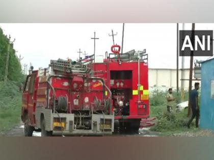 Fire breaks out at gas godown in Gujarat's Rajkot, dousing operation underway | Fire breaks out at gas godown in Gujarat's Rajkot, dousing operation underway