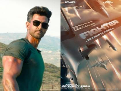Hrithik Roshan shares first glimpse of 'Fighter', raises fans' excitement | Hrithik Roshan shares first glimpse of 'Fighter', raises fans' excitement