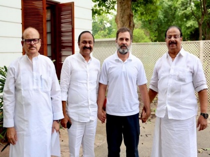 Kerala: KPCC president K Sudhakaran, opposition leader VD Satheesan meets Rahul Gandhi | Kerala: KPCC president K Sudhakaran, opposition leader VD Satheesan meets Rahul Gandhi