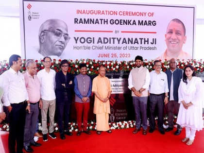 "Will be remembered whenever democracy, journalism discussed": UP CM hails Ramnath Goenka after renaming road after him | "Will be remembered whenever democracy, journalism discussed": UP CM hails Ramnath Goenka after renaming road after him