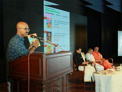 Author Shantanu Gupta launches his graphic novel 'Ajay to Yogi Adityanath' on the UP CM in Tamil Nadu | Author Shantanu Gupta launches his graphic novel 'Ajay to Yogi Adityanath' on the UP CM in Tamil Nadu