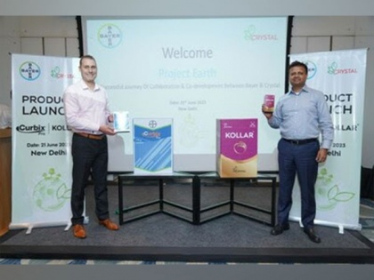Bayer and Crystal in partnership to launch Curbix Pro & Kollar for the benefit of Indian Paddy Growers | Bayer and Crystal in partnership to launch Curbix Pro & Kollar for the benefit of Indian Paddy Growers