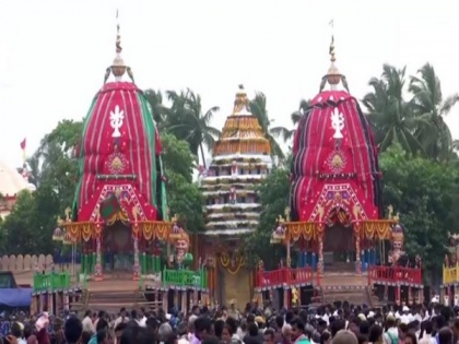 Devotees gather for Bahuda Rath Yatra on 9th day of festival in Puri | Devotees gather for Bahuda Rath Yatra on 9th day of festival in Puri