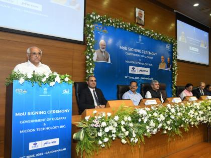 Micron to invest USD 2.5 billion in Gujarat's Sanand | Micron to invest USD 2.5 billion in Gujarat's Sanand Micron to invest USD 2.5 billion in Gujarat's Sanand | Micron to invest USD 2.5 billion in Gujarat's Sanand