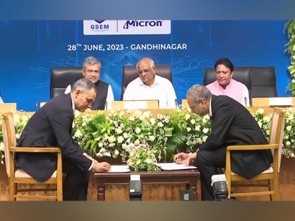 "Historic day for India": Union Minister Ashwini Vaishnaw on Gujarat govt signing MoU with US Chip maker Micron | "Historic day for India": Union Minister Ashwini Vaishnaw on Gujarat govt signing MoU with US Chip maker Micron