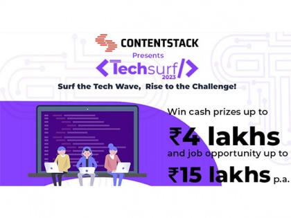 Contentstack Announces Techsurf 2023: India's Premier Hackathon for Aspiring Software Engineers | Contentstack Announces Techsurf 2023: India's Premier Hackathon for Aspiring Software Engineers