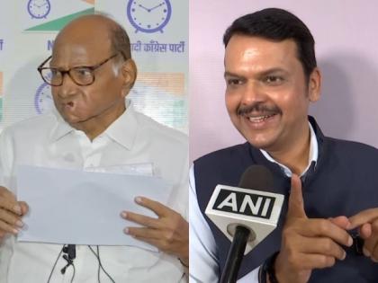 "Gave his wicket on googly": Sharad Pawar taunts Devendra Fadnavis on oath ceremony with Ajit Pawar | "Gave his wicket on googly": Sharad Pawar taunts Devendra Fadnavis on oath ceremony with Ajit Pawar