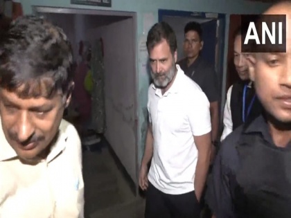 Rahul Gandhi meets violence-hit people in Manipur's Churachandpur; BJP says no attempt should be made to politicise situation | Rahul Gandhi meets violence-hit people in Manipur's Churachandpur; BJP says no attempt should be made to politicise situation