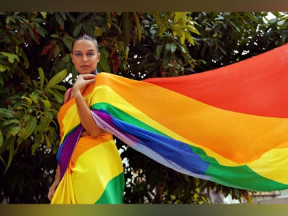 Neha Dhupia dons rainbow colours to conclude Pride Month in special way | Neha Dhupia dons rainbow colours to conclude Pride Month in special way