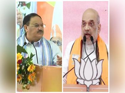 Amit Shah targets Gehlot government in Udaipur rally, Nadda mounts attack on Congress in Madhya Pradesh | Amit Shah targets Gehlot government in Udaipur rally, Nadda mounts attack on Congress in Madhya Pradesh